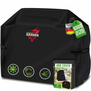 KESSER® BBQ Grillabdeckung 600D Oxford wetterfest passend für Weber, Brinkmann, Char Broil