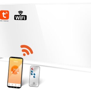 KESSER® Infrarot-Heizgerät 700W mit App-Steuerung, Thermostat & Fernbedienung