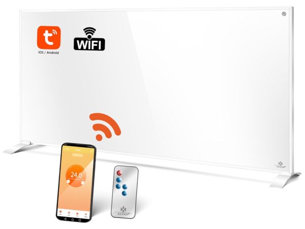 KESSER® Infrarot-Heizgerät 700W mit App-Steuerung, Thermostat & Fernbedienung