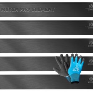 KESSER® Rasenkante 25m Metallpalisade 100x18cm Mähkante Blumenbeet Begrenzung