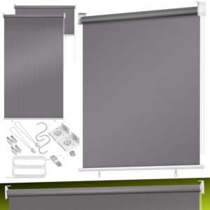 KESSER® Vertikalmarkise 180x240 cm Sichtschutz UV-Schutz Wetterbeständig